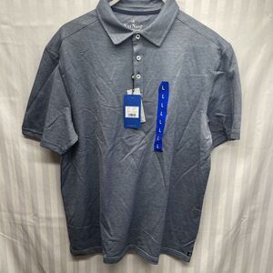 Nat Nast Original Luxury Men's Short Sleeve Polo Shirt Grey Adult‎ Large NEW